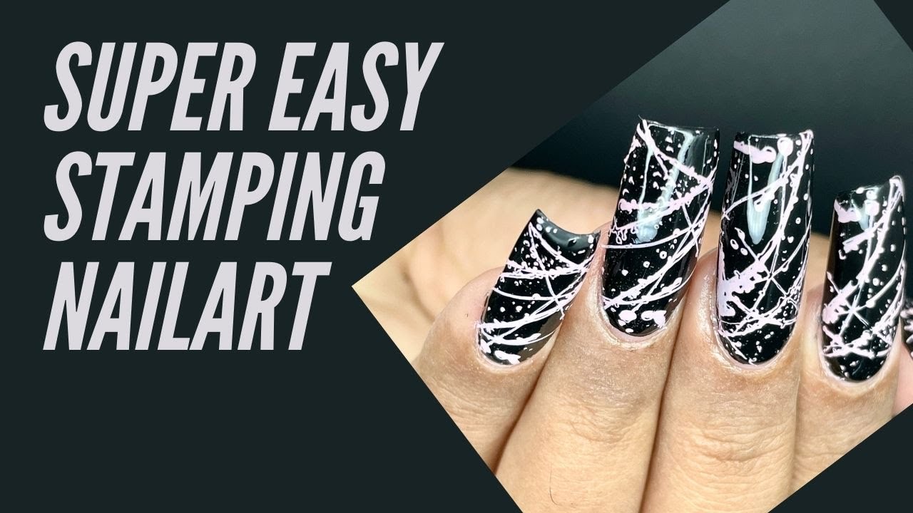 SUPER EASY STAMPING NAIL ART | SHOP ANTS STAMPING PLATES | KADS STAMPING POLISH
