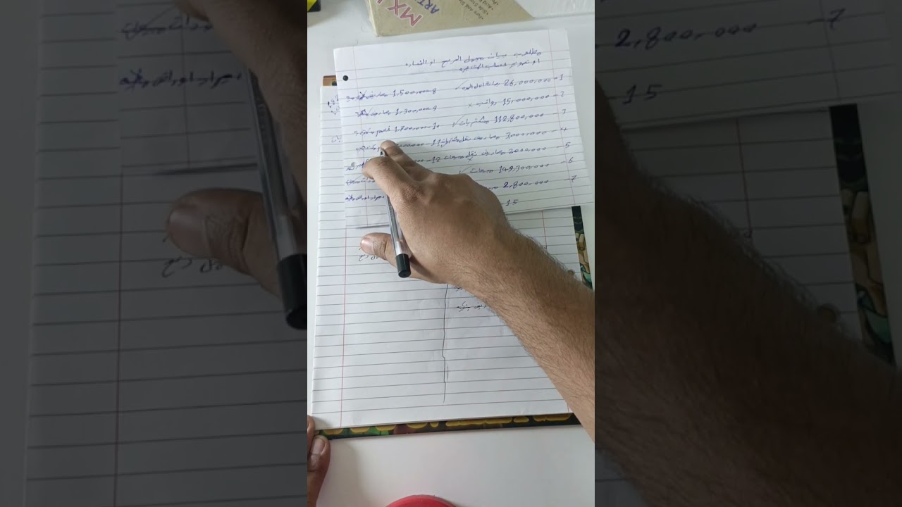 مادة المحاسبة الكورس الثاني (حساب الأرباح والخسائر)