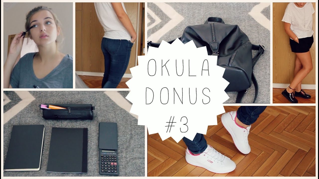 Çantamda Ne Var, Ayakkabılar & Makyaj | Okula Dönüş #3