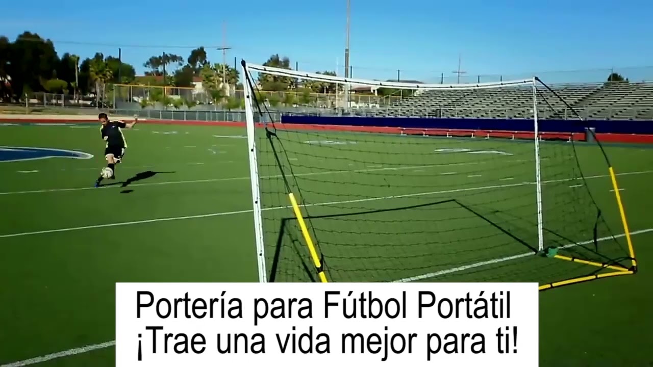 Porteria F&uacute;tbol Red F&uacute;tbol 2.4x1.5m Port&aacute;til Exterior Bolsa