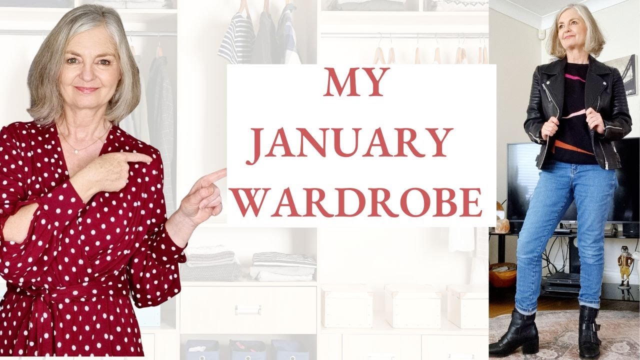 My January Capsule Wardrobe As Woman Over 50 - It's All About The Sweaters
