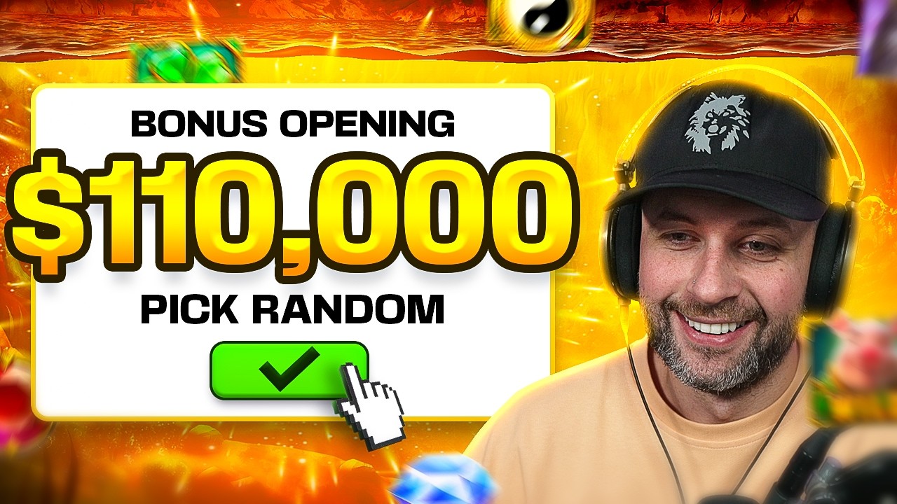 THE PROGRESSIVE $110,000 PICK RANDOM BONUS BUY OPENING!!