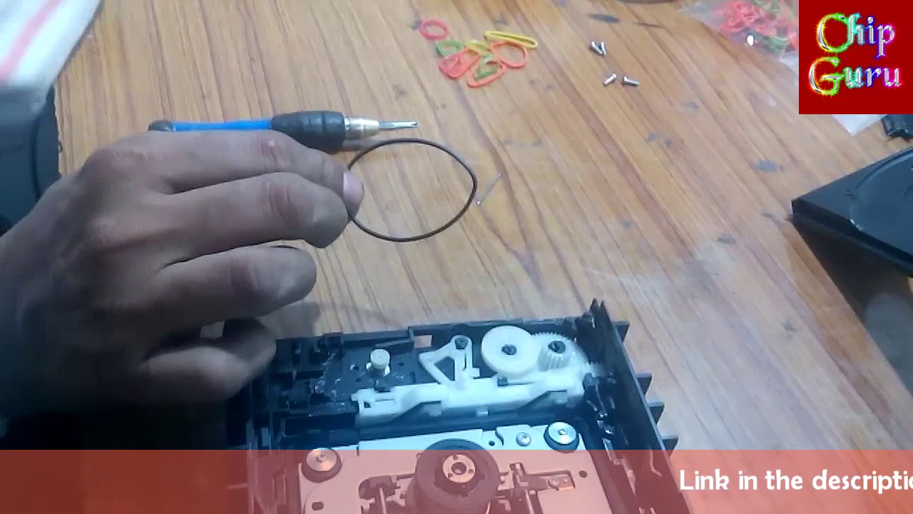 how to repair dvd rom