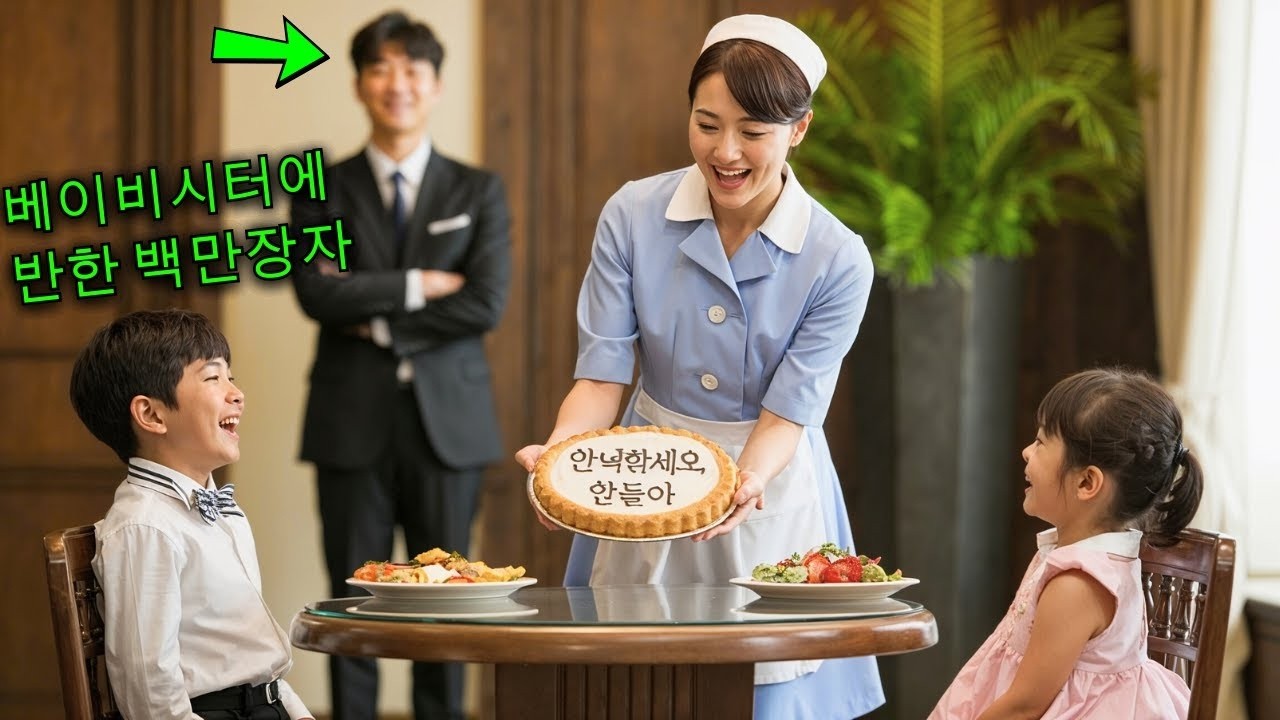 아무도 백만장자 쌍둥이에게 밥을 먹일 수 없었다  그러다 홀아비 아버지는 가난한 베이비시터를 고용했고, 아이들의 반응을 보고 충격에 빠졌다