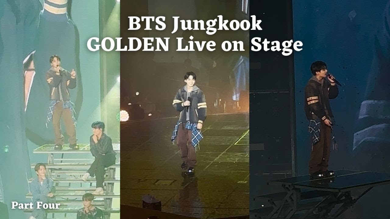 231120 BTS Jungkook 정국  "Shot Glass of Tears" + "Too Sad to Dance" | GOLDEN Live On Stage [4K]
