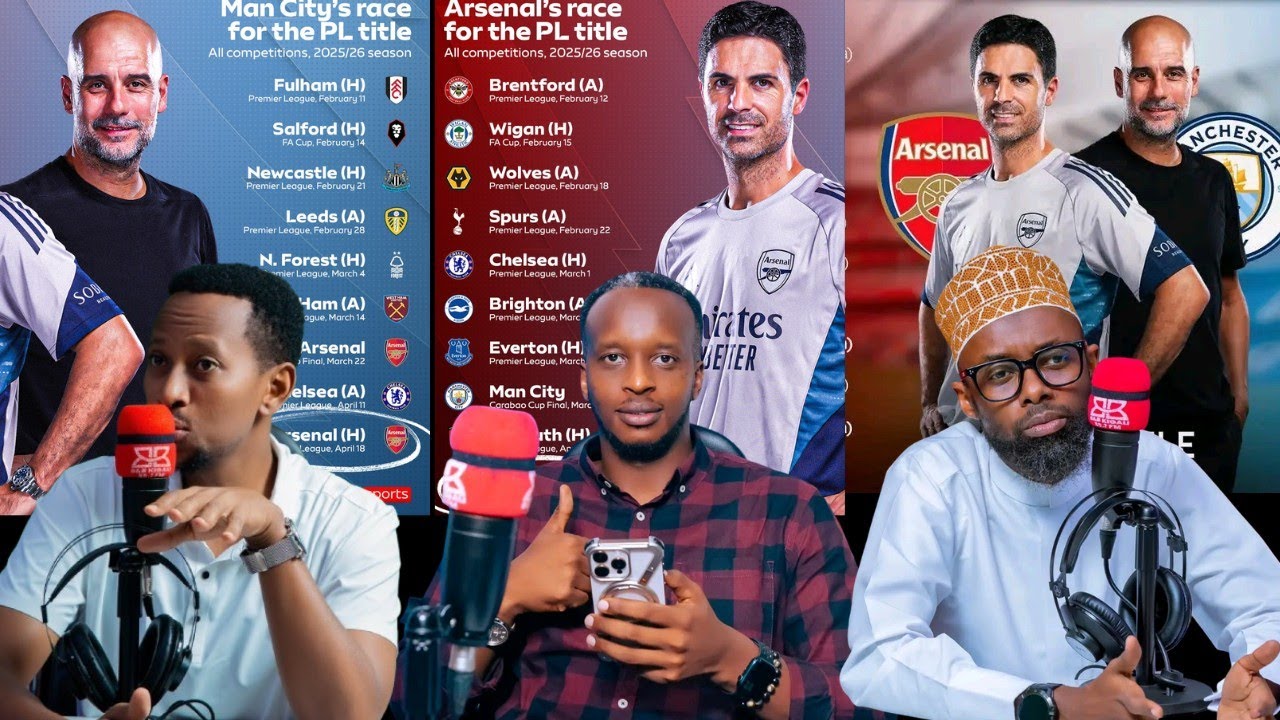 ARSENAL NA MAN CITY URUGAMBA RWA ENGLISH PREMIER LEAGUE RURAMBIKANYE, MENYA BYINSHI 