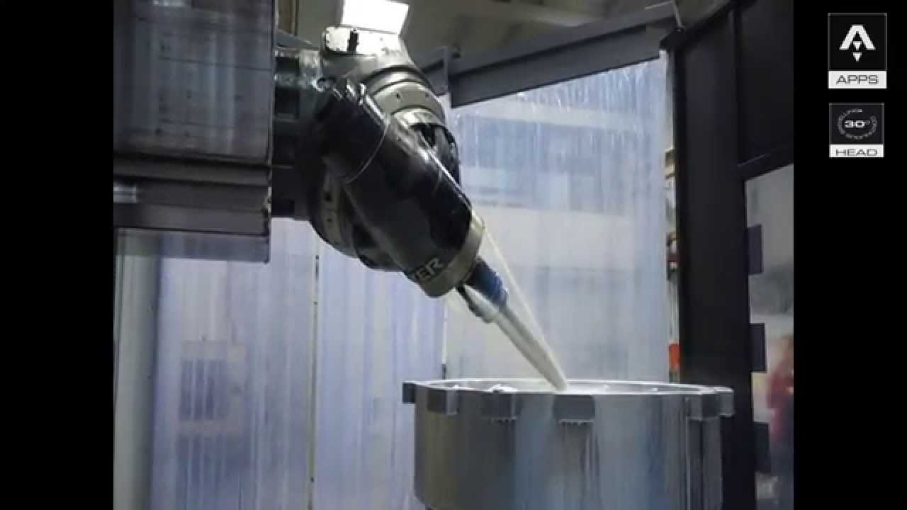 MACHINING HYDRAULIC KAPLAN TURBINE ON ZAYER 