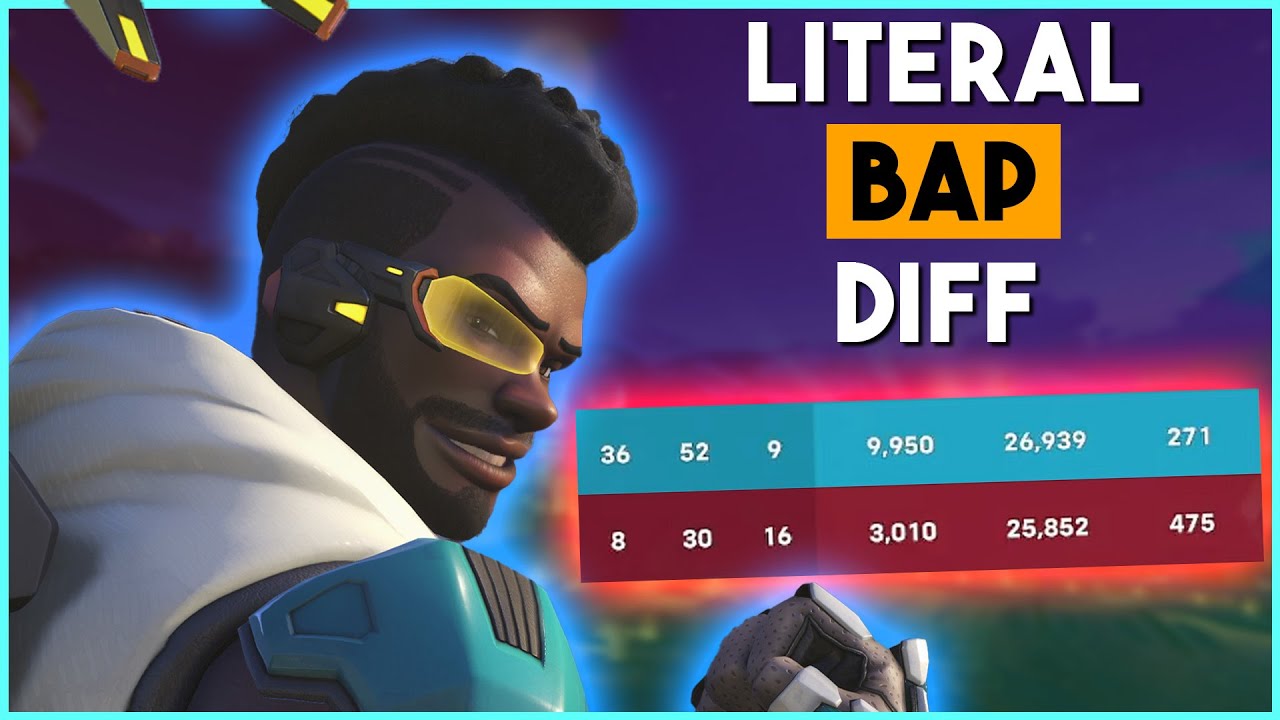 I outhealed AND had 3x MORE damage than the enemy Baptiste