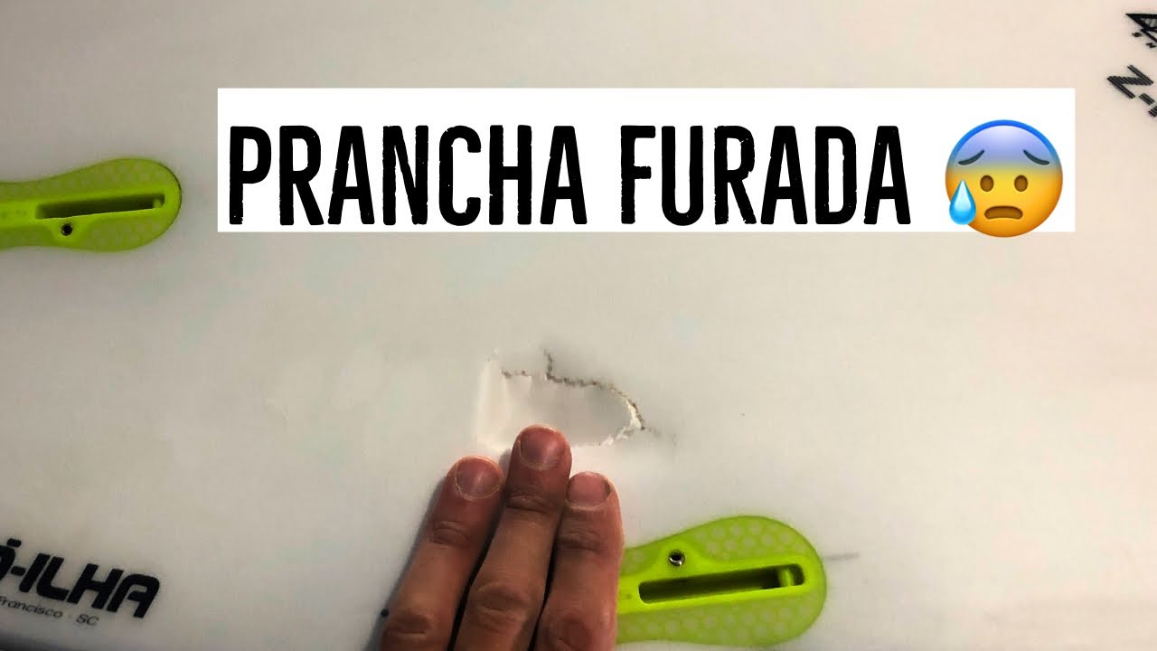 Como consertar um furo na prancha de surf - 1/2