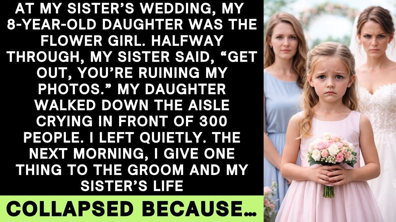 My Sister Didn’t Let My 8 Year Old Stay at Her Wedding, So I Gave the Groom One Envelope Next