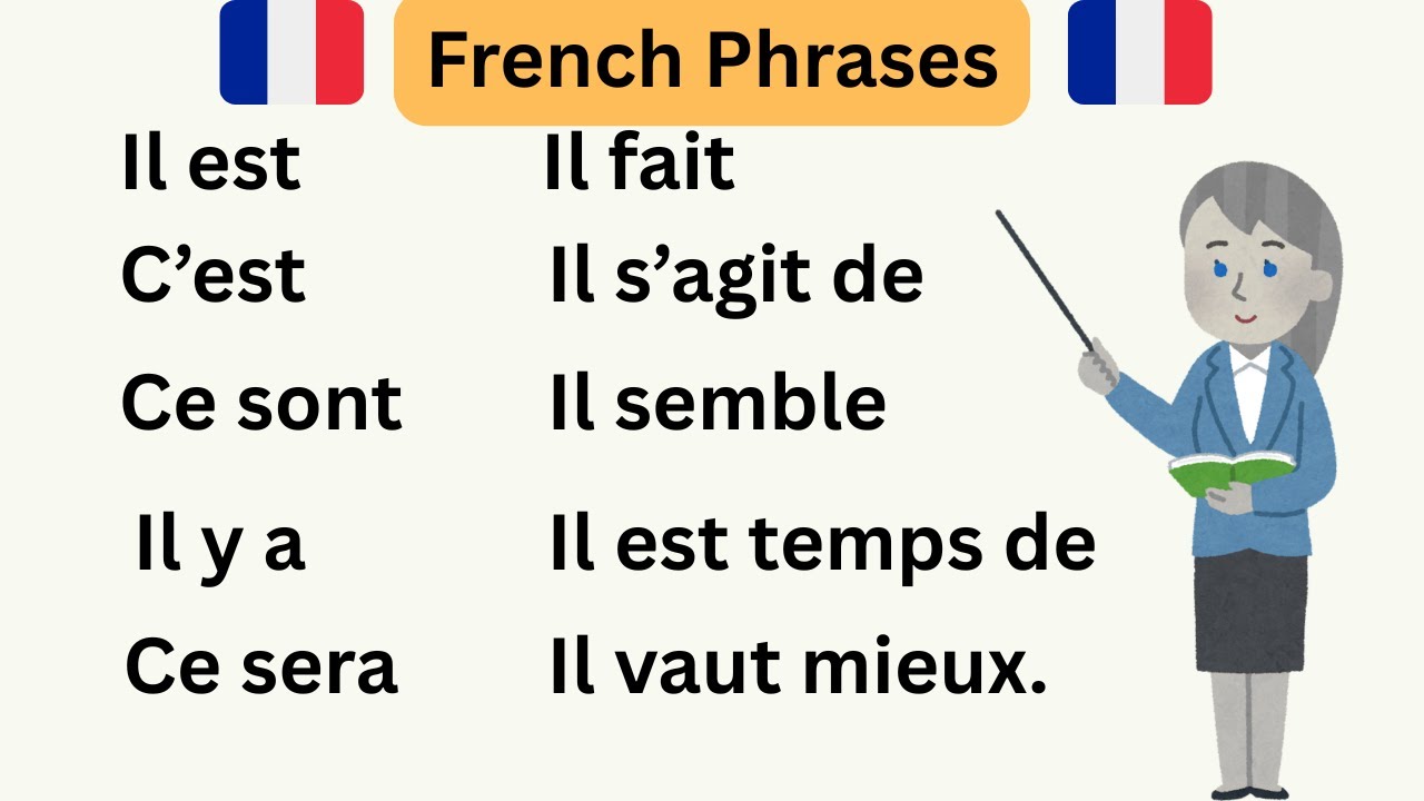 French Sentence Structures You Need to Know – 100 Real Examples