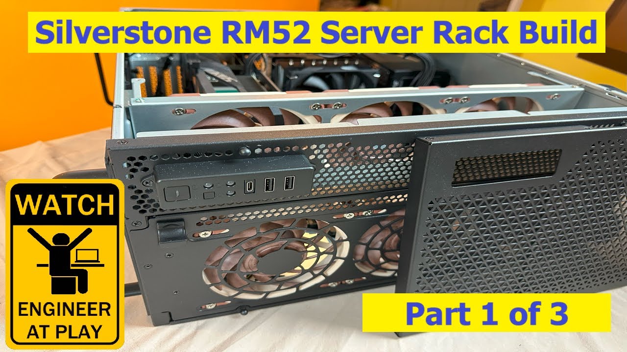 Silverstone RM52 Server Build Part 1