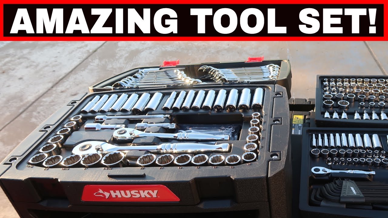 HUSKY 268pc MECHANICS TOOL SET- Tool Review Tuesday!