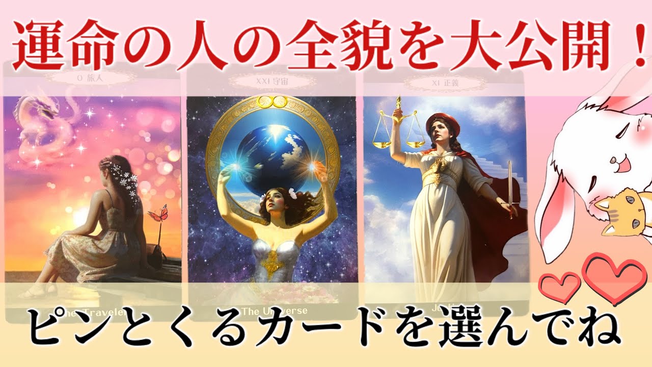 【リアルに出ました‼️】あなたの運命の人の性格・外見・今の状況・好きになった理由・今後の展開・付き合う流れなど全貌大公開💞