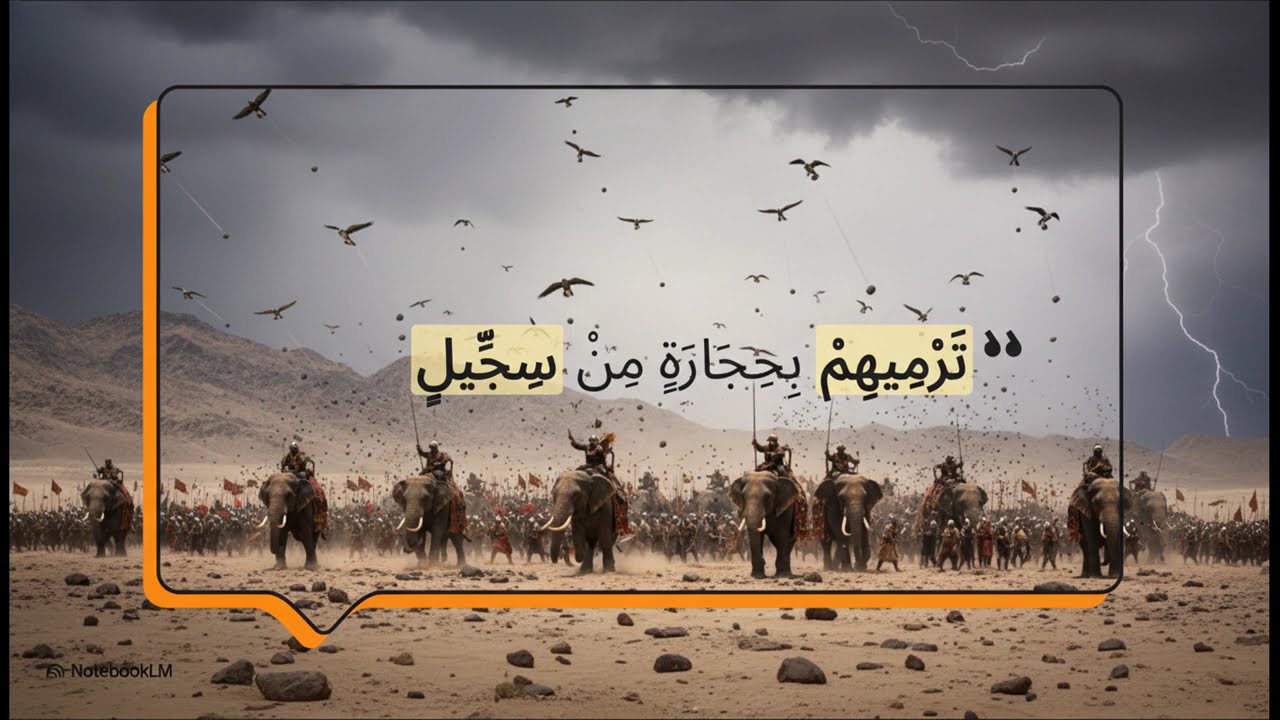📍 تفسير سورة الفيل | كيف حمى الله الكعبة وهزَم جيش الأبرهة