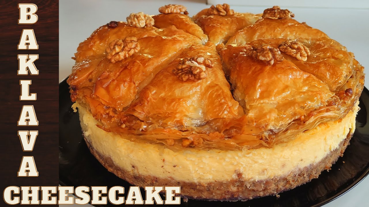 Baklava Cheesecake / Μπακλαβάς Τσίζκεϊκ