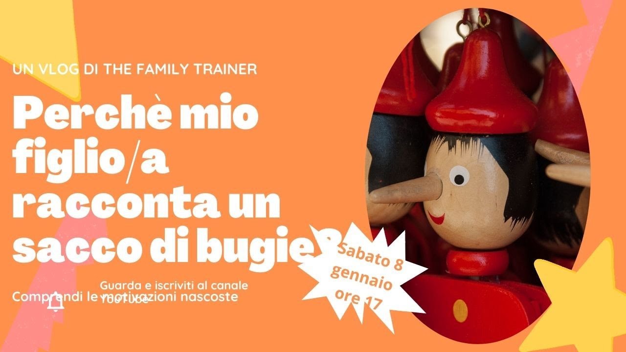 Perchè mio figlio racconta bugie?