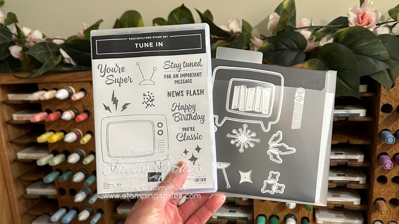 Relive the 70s with My Stampin' Up! Tune In Card Tutorial!