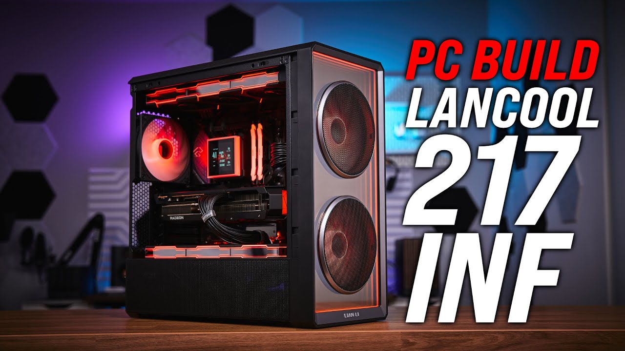 Komputer stacjonarny Lian Li Lancool 217 INF &ndash; Ryzen 7 9800X3D + RX 9070XT Airflow Monster!