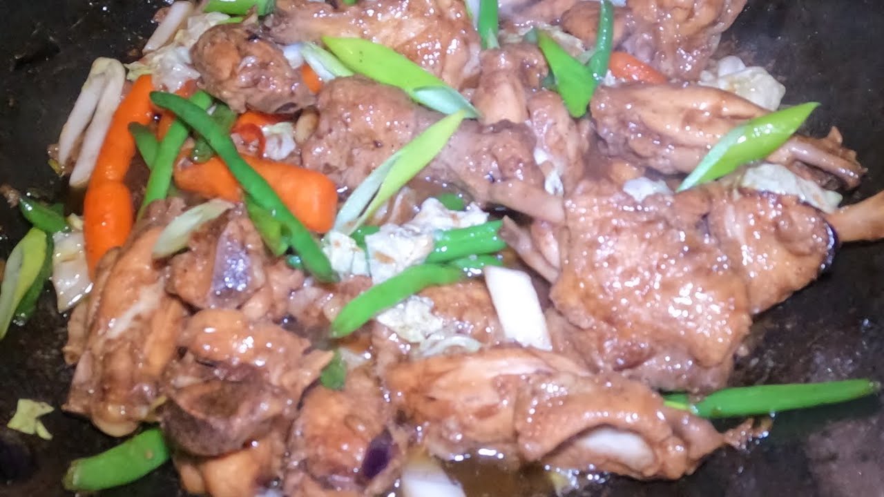 Stir-Fried Chicken Wings... #greenland #ilulissat #chickenrecipe #chickenwings #chef #asianfood