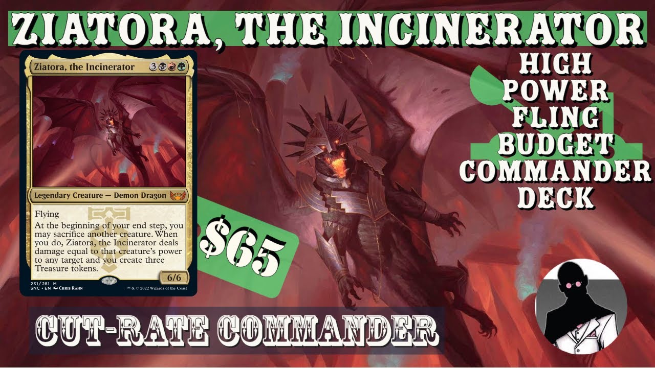 Ziatora, the Incinerator | High Power Fling | Commander | EDH | MTG | Budget | Cut-Rate Commander
