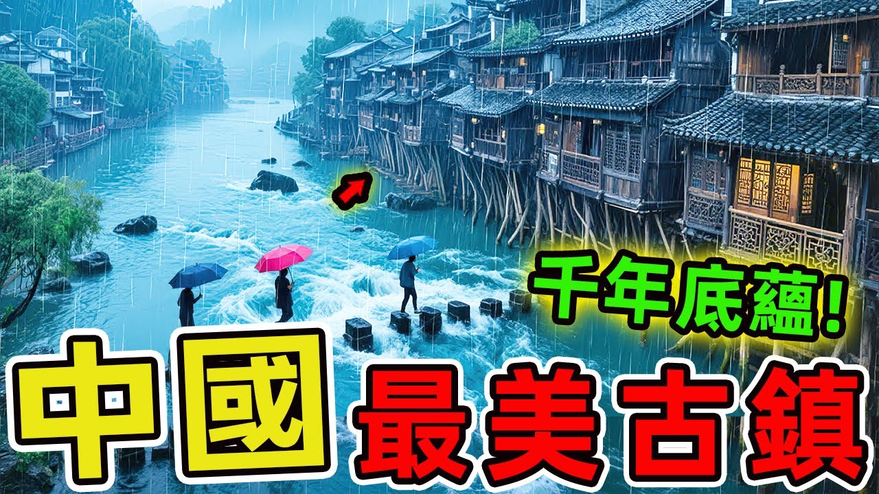 中國最美的十大古鎮，周莊竟然只排第二、烏鎮僅居第三，第一名堪稱東方小威尼斯每年吸引千萬遊客流連忘返。|驚奇風向標 #世界之最 #出類拔萃 #腦洞大開 #top10 #中國 #古鎮 #最美古鎮