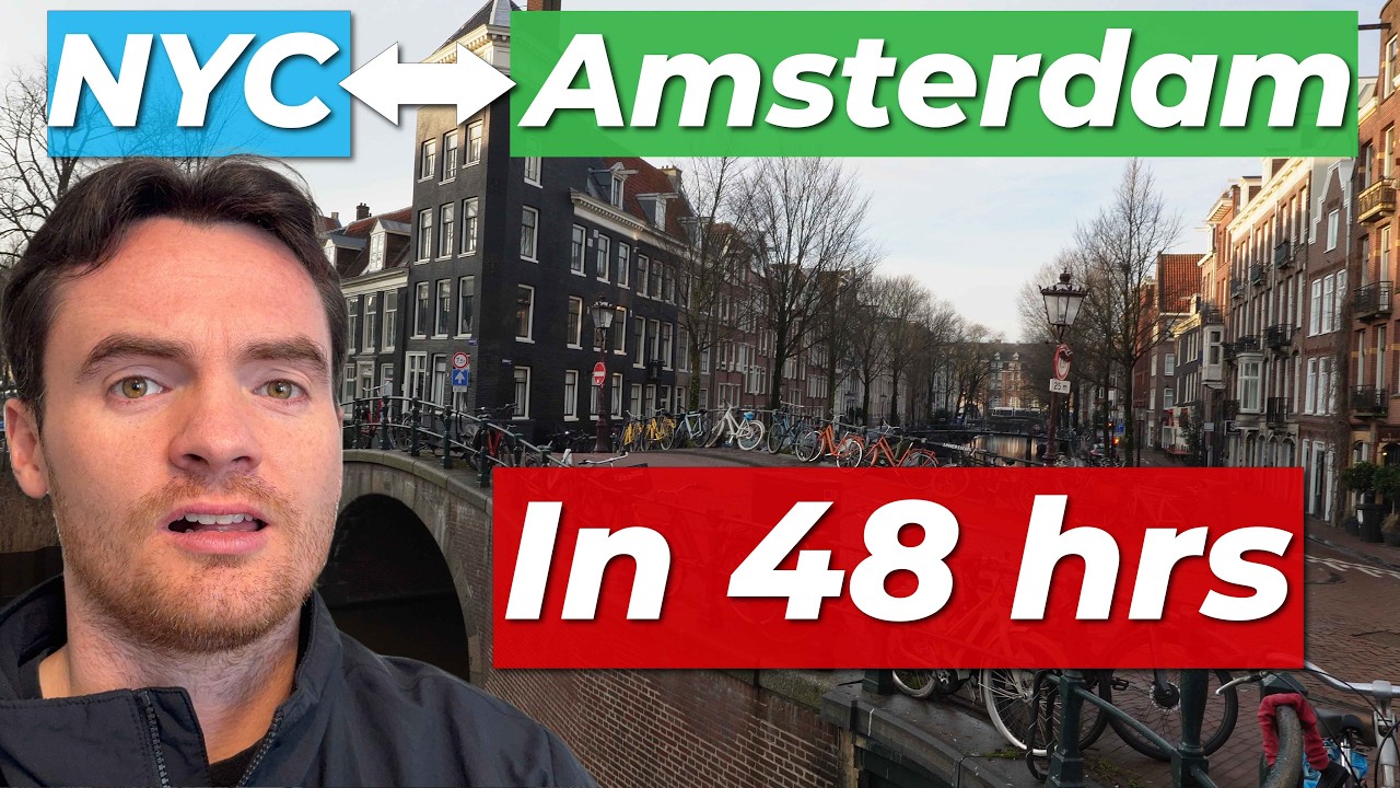 Can You Actually Do Europe in a Weekend? 🇳🇱 (Amsterdam)