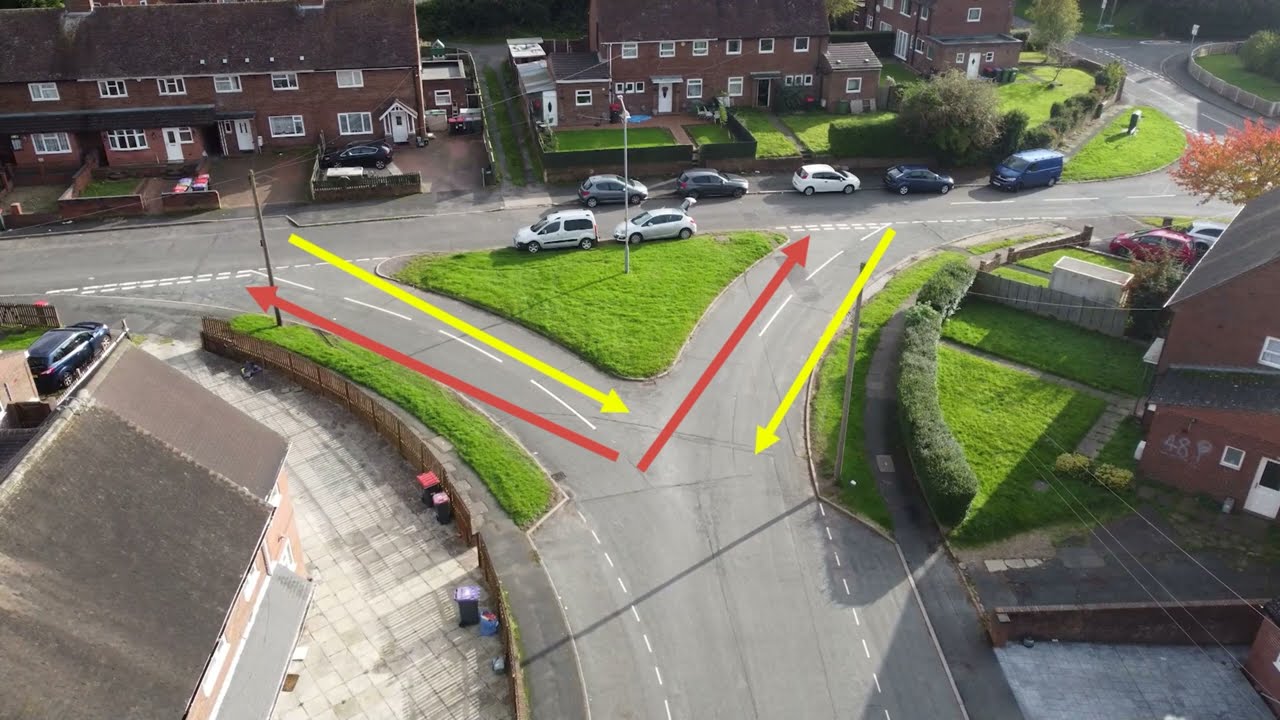 Unveiling telford driving test routes: Y Junctions