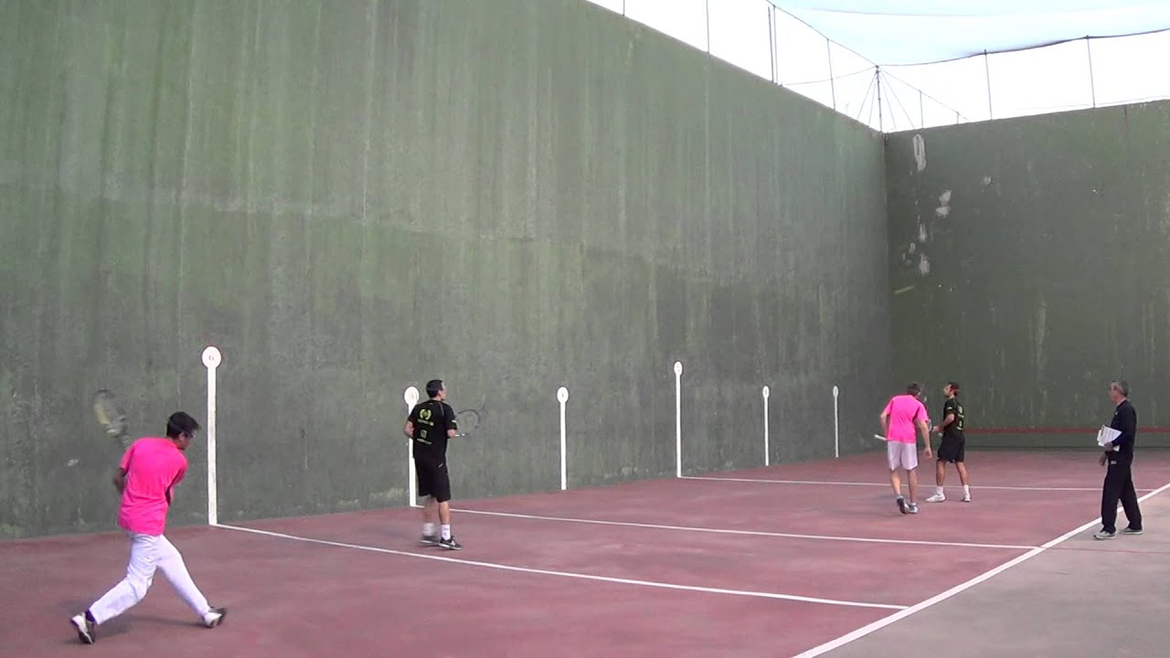 Frontenis Autonómico 3 Portacoeli Toni Morellá y  Maikel  vs Altura Javi Torrejón y Javi Marín