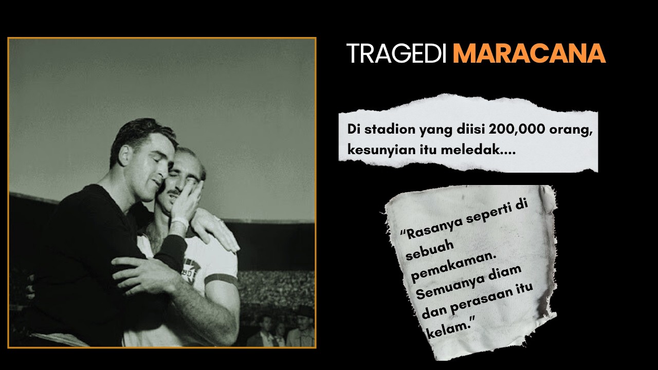 Piala Dunia 1950, Ketika BRASIL Merayakan Terlalu Awal dan Uruguay Tertawa di Akhir┃Maracanazo