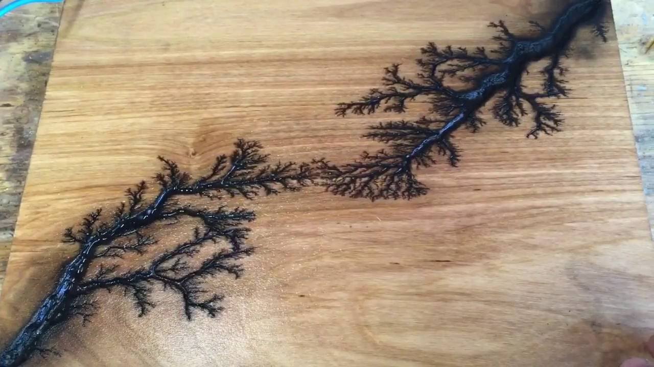 Выжигание с молниями! Ликтенбергские фигуры!