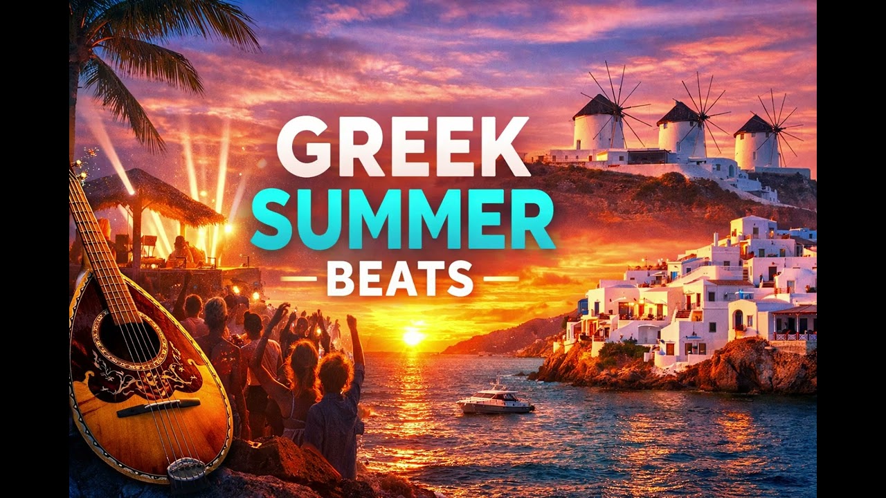 MYKONOS VIBES 🌴 Greek Summer Instrumental Mix 2025