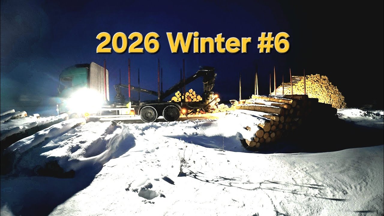 2026 Winter #6. Šaltis... Sniegas... Ir valytuvų mechanizmo keitimas...