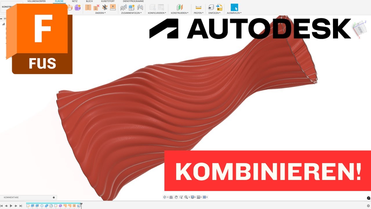 Jede Vase damit erstellen! Must du kennen! Fusion CAD Tutorial