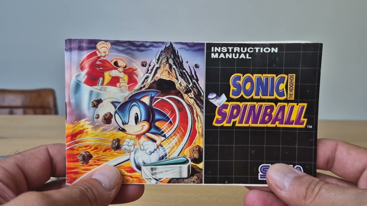 Sonic spinball megadrive (il m'a fait rager)