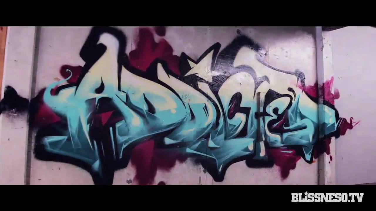 Graffiti stop-motion: Bliss N Eso - Addicted