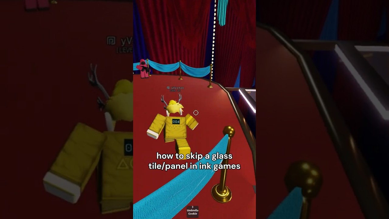 How to Skip a Glass Tile/Panel in INK GAMES #roblox #gaming #inkgames