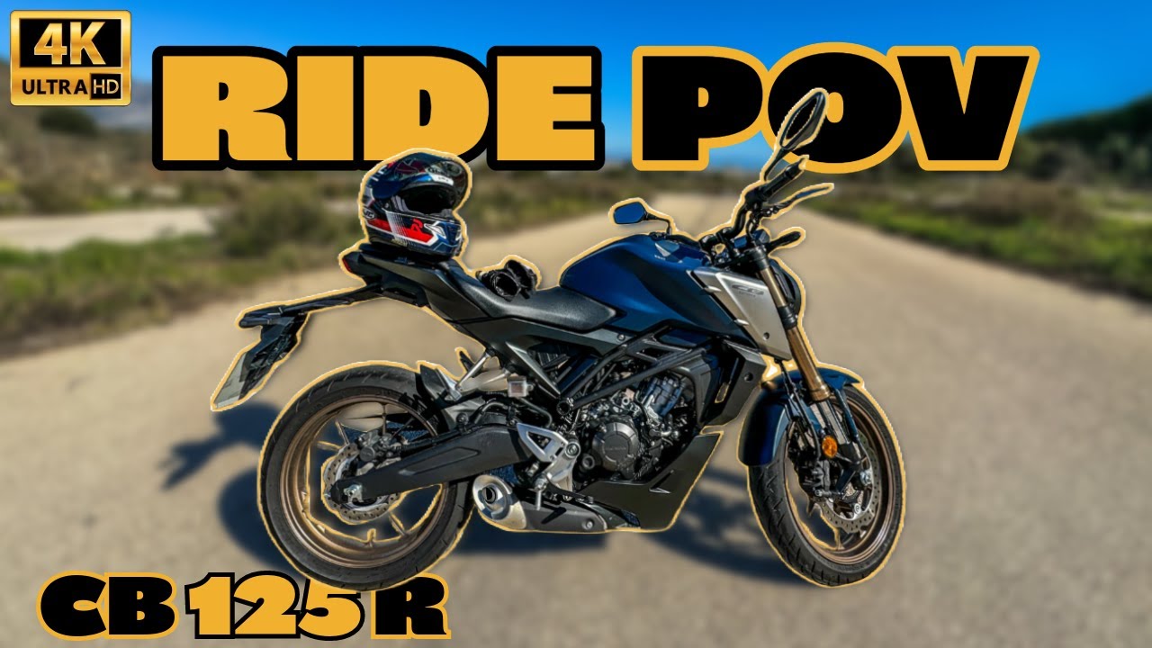 HONDA CB125R RIDE POV | Sunny Day ☀ | LAVADO | WASH    [4K]