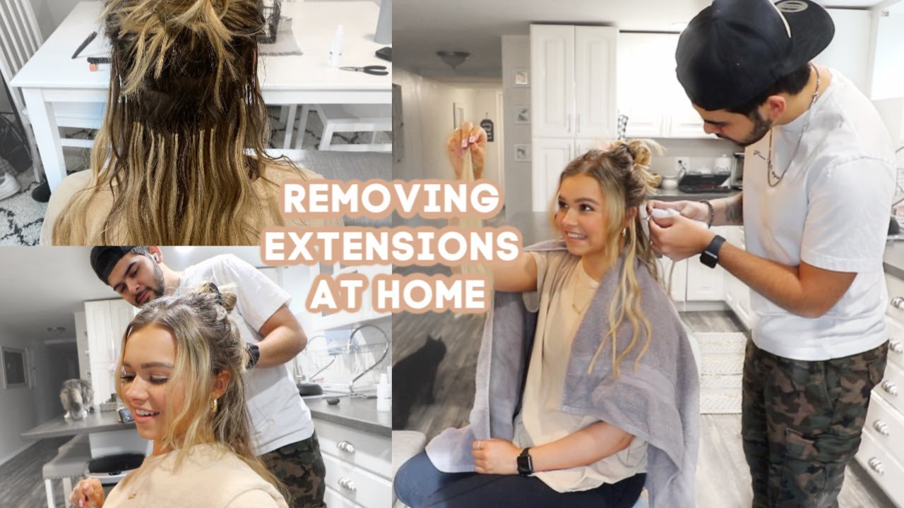 My Boyfriend Removes My Hair Extensions! (Keratip)