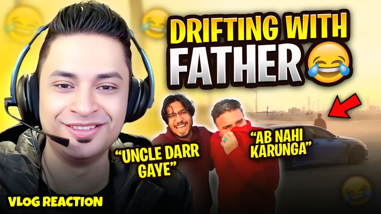 VLOG REACTION #21🔥HEAVY DRIFTING BY BABA OP 😂 FUNNY REACT BY MRJAYPLAYS