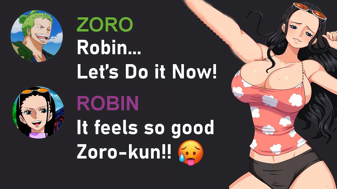 If Zoro Confesses to Robin | One Piece Discord Server | Love Piece