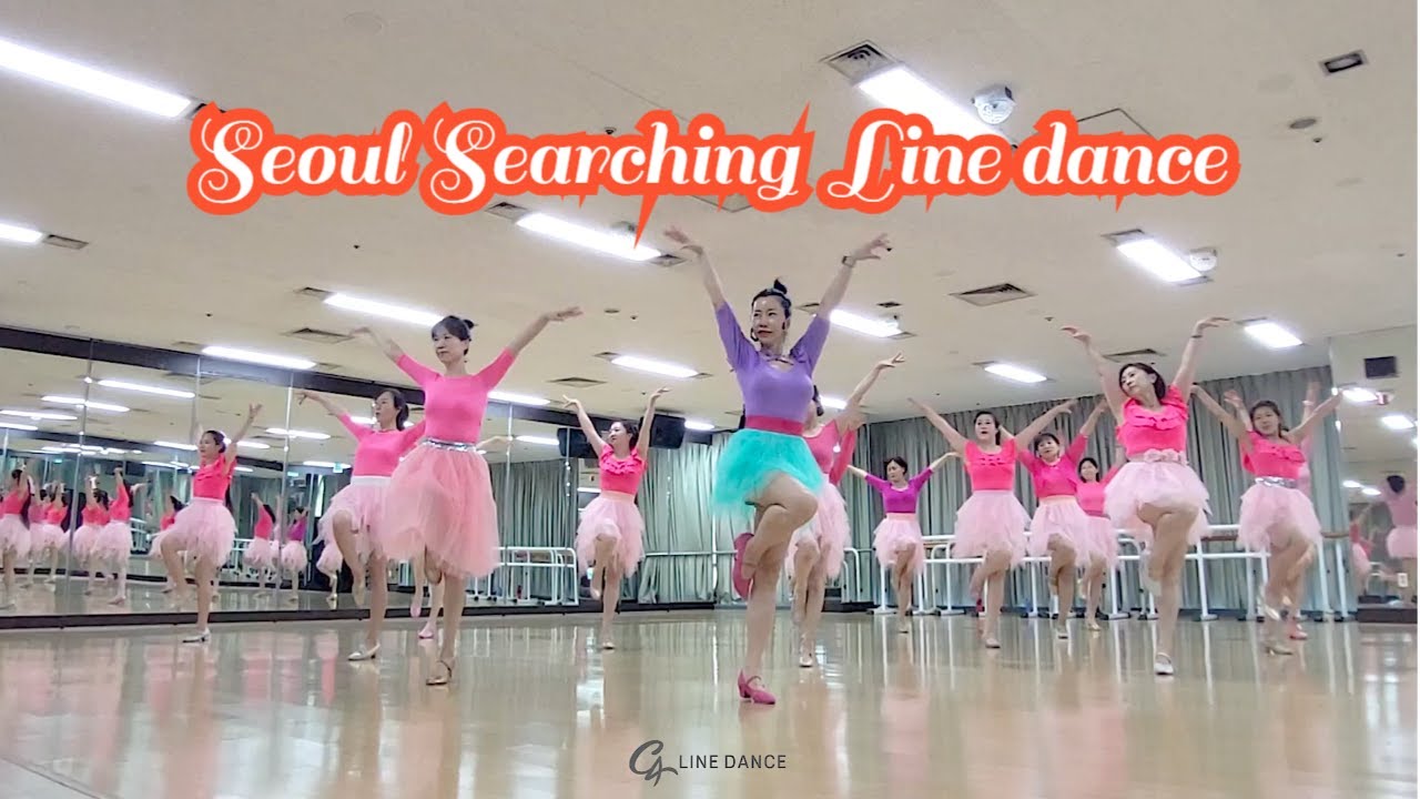 Seoul searching line dance |서울 서칭  라인댄스 | 다빈치  | 안녕이라고  말하지마  |  Improver | C4라인댄스 |  일산 라인댄스