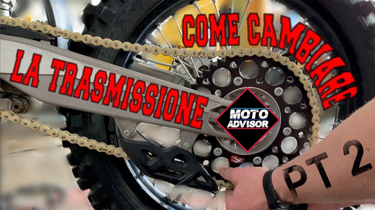 MANUTENZIONE MOTOCROSS : COME CAMBIARE LA TRASMISSIONE. SECONDA PARTE