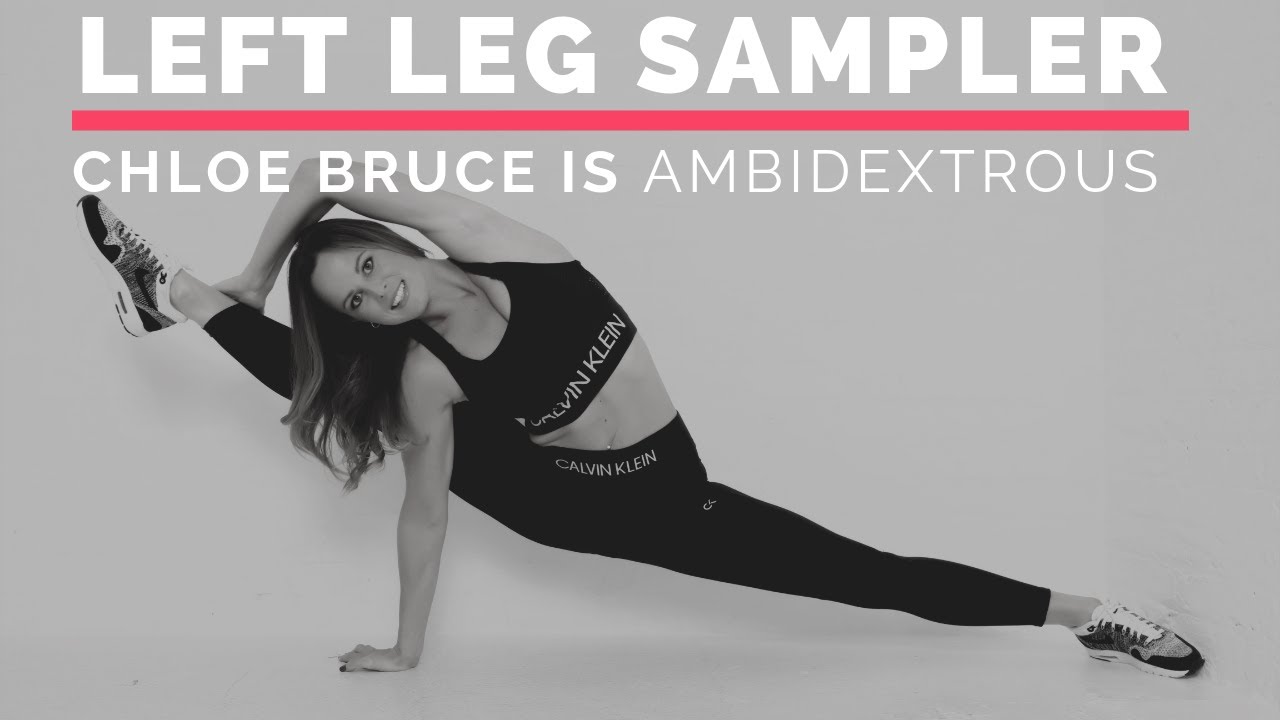 Chloe Bruce is ambidextrous | left leg kicking Sampler