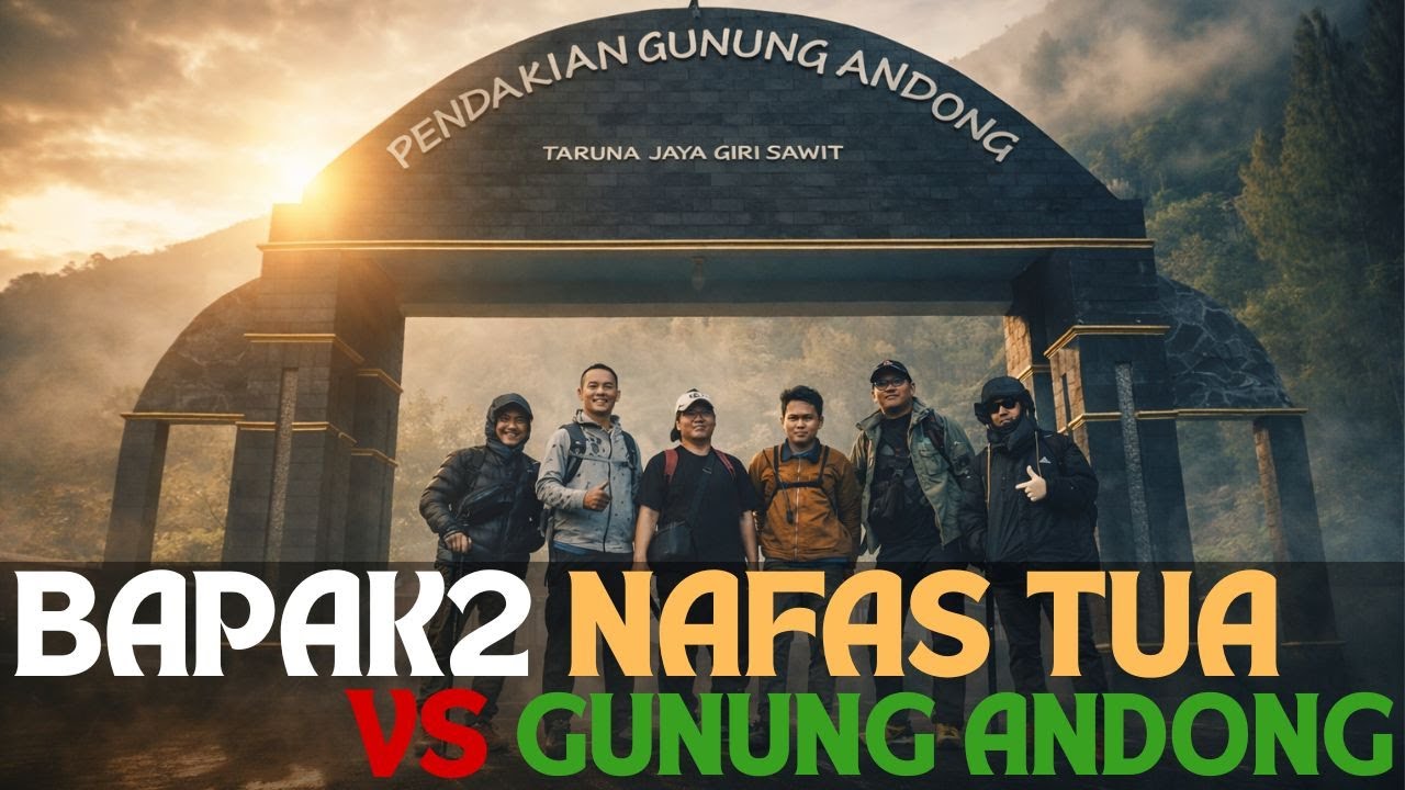 Pendakian Gunung Andong: Cerita Bapak-Bapak Menutup Tahun 2025