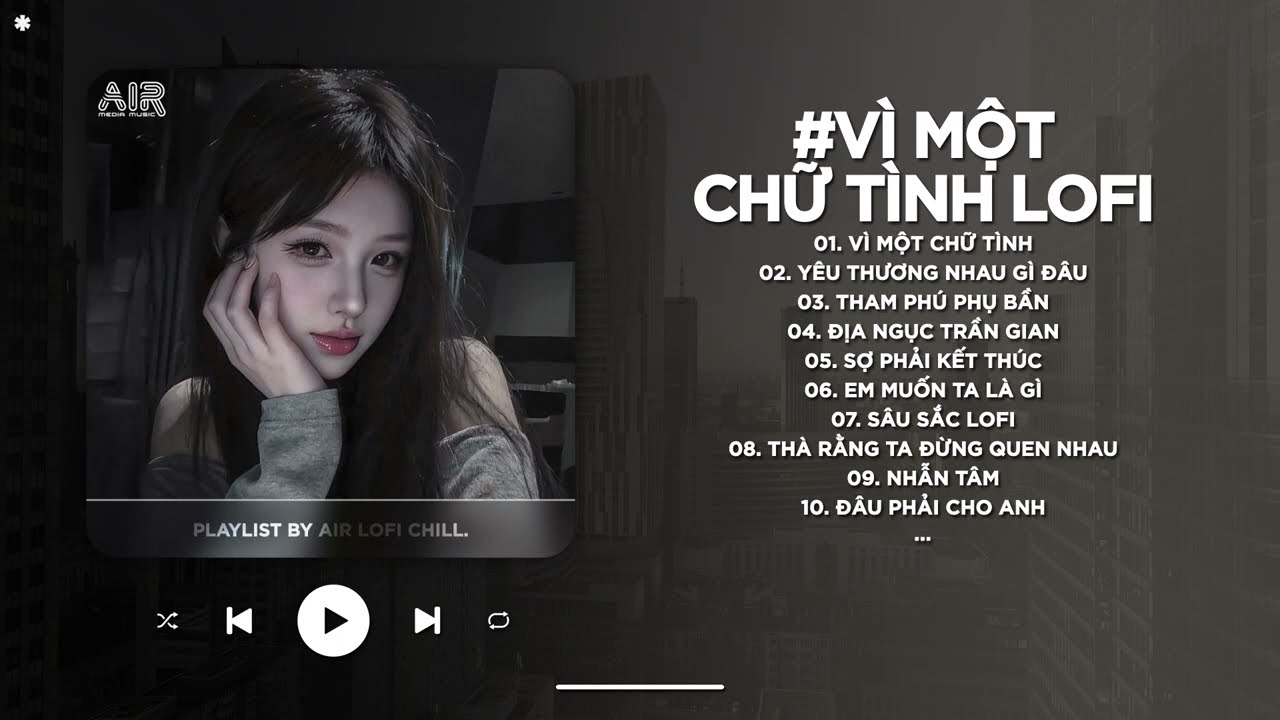 Vì Một Chữ Tình Lofi - Anh Đánh Đổi Cả Tương Lai Để Em Chẳng Phải Thua Ai TikTok - Nhạc Chill 2025