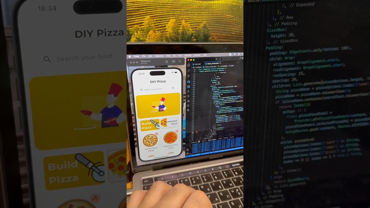 🍕 Flutter Firebase Pizza App 🚀