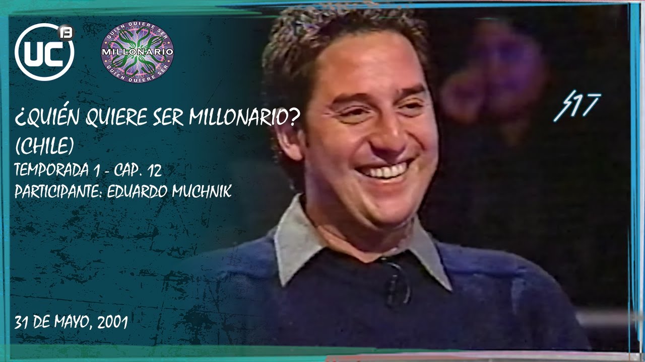 ¿Quién quiere ser millonario? Chile 2001 - Capítulo 12 | Participante: Eduardo Muchnik