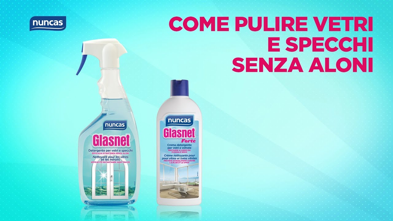 Pulire i vetri e gli specchi senza fatica