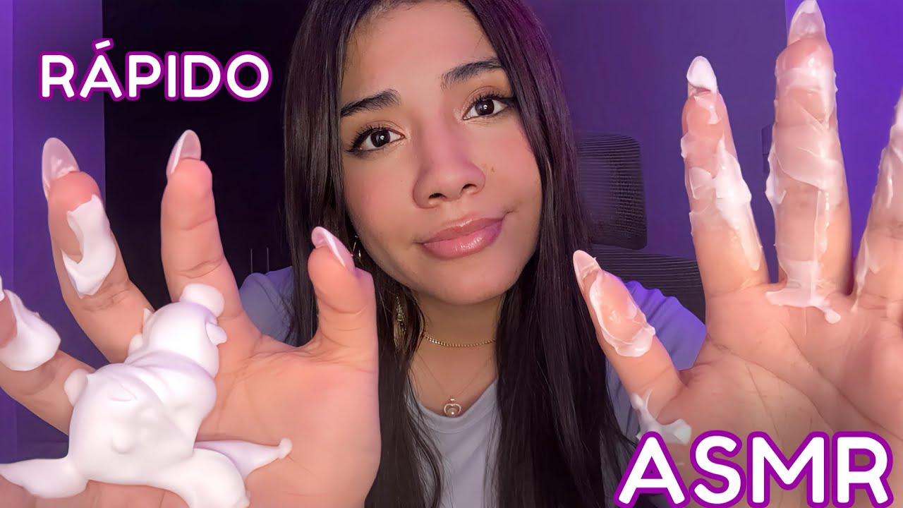 ASMR español / ASMR pero RÁPIDO , AGRESIVO e IMPREDECIBLE en TU CARITA / Atención Personal